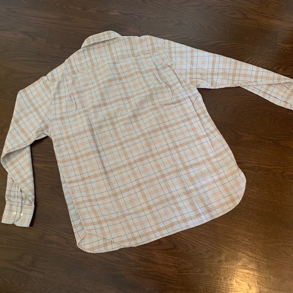 Men's long sleeves woven yarn dyed check long sleeves shirt - Picture 7 of 7